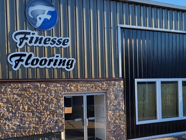 hardwood flooring installed in a beautiful herringbone pattern